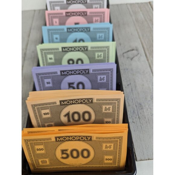 Monopoly Edition 2016 Game Replacement Money & Banker Tray - Picture 2 of 7